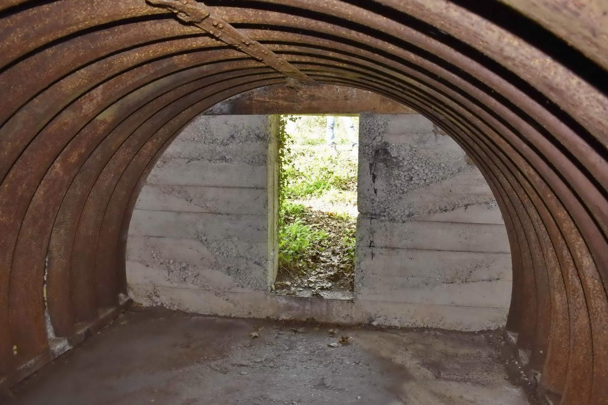 Ligne Maginot - HERRENFELD (II/34°RIF ) - (PC de Quartier) - Abri 3
Intérieur vers la porte - D. Froehly