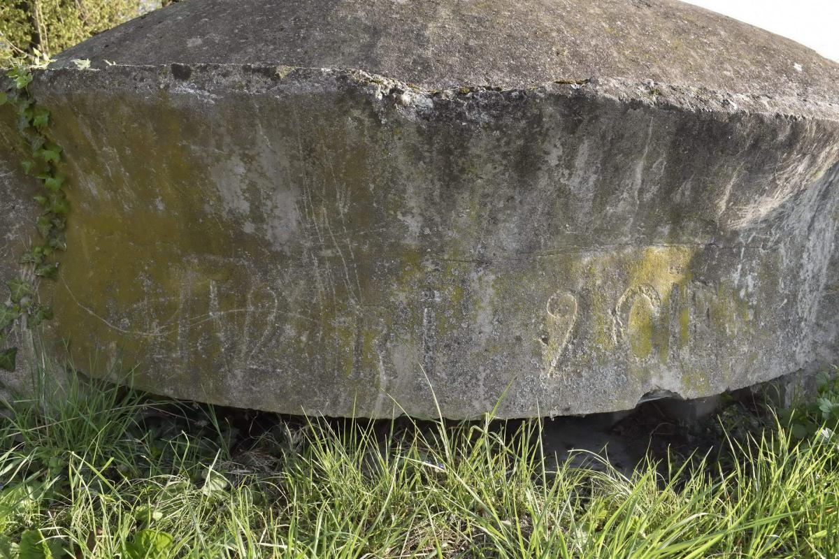 Ligne Maginot - RICHTOLSHEIM 7 - (Blockhaus pour arme infanterie) - Inscription  - D. Froehly