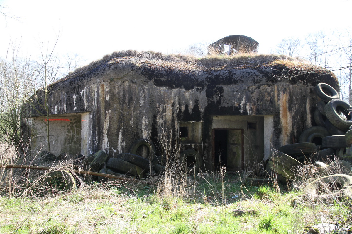 Ligne Maginot - Blockhaus B730 - FERME CLAVON - Façade arrière - Alain Perouffe