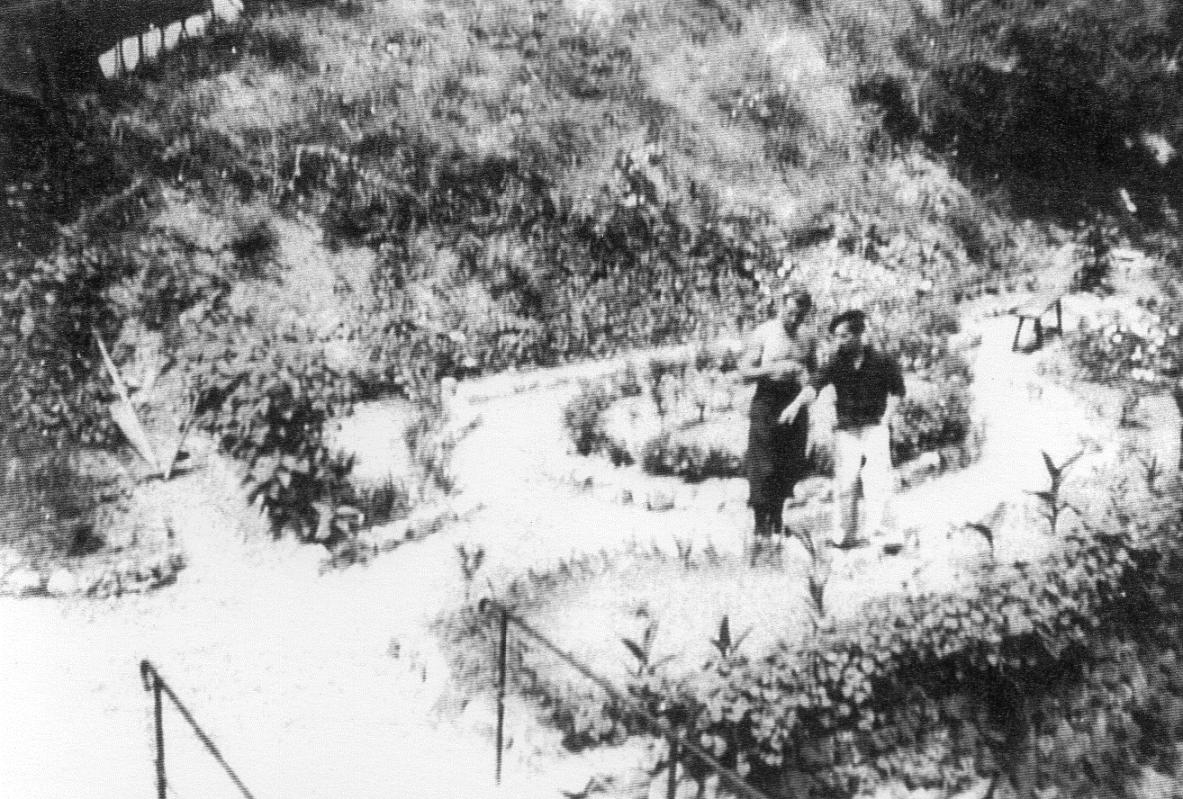 Ligne Maginot - SAINT ROCH - (Casernement) - Le potager. - inconnu - Collection Alain Loviny