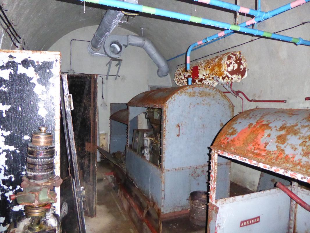 Ligne Maginot - GRANGES COMMUNES - (Ouvrage d'infanterie) - L'usine électrique - ELLENA-CUNY