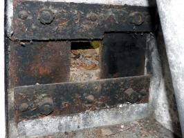 Ligne Maginot - BOIS DE RITTERSHOFFEN 6 - (Casemate d'infanterie - Simple) - Créneau FM de la caponnière