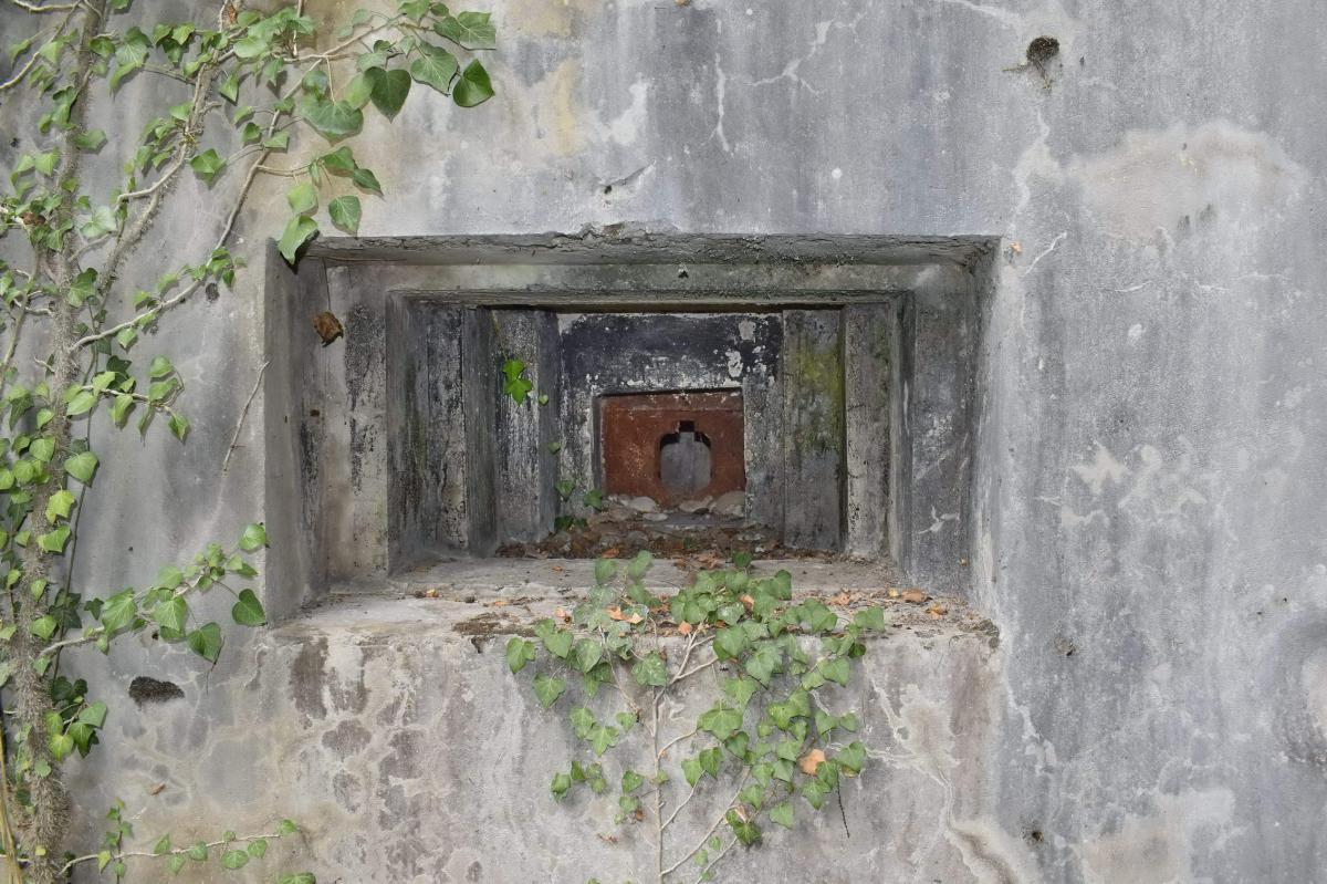 Ligne Maginot - 183 - PA KEMBS SUD 2 - (Blockhaus pour arme infanterie) - Créneau sud - D.Froehly