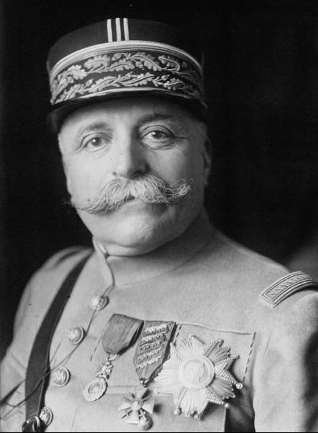 Ligne Maginot - Général Adolphe GUILLAUMAT - Photo prise par agence de presse en 1921.