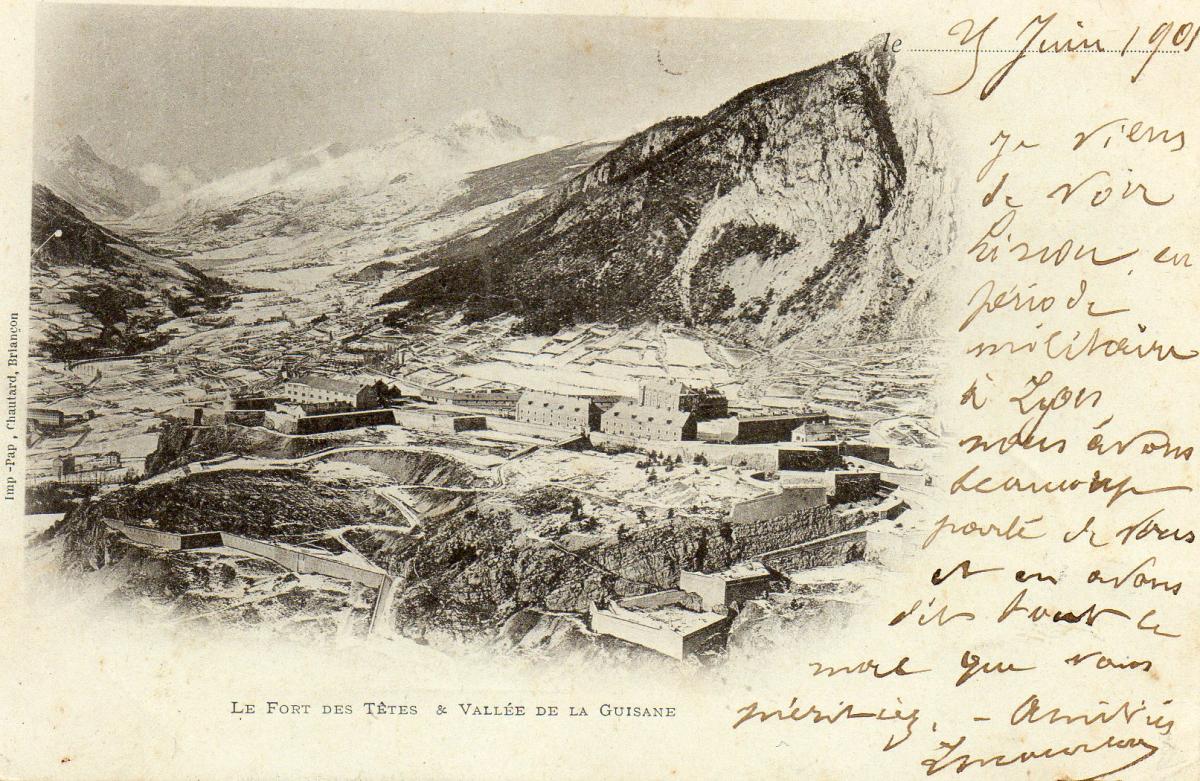 Ligne Maginot - LES TROIS-TETES - (Casernement) - Carte postale 1901 - Inconnu