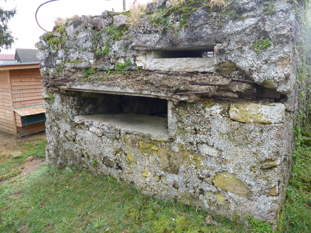 Ligne Maginot - VILLY 2A - MAISON LOUIS LEON - (Blockhaus pour canon) - Blockhaus antichar pour un 25 mm de campagne  - David HARMAND