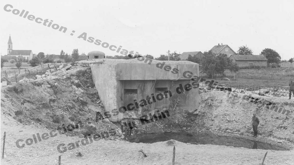 Ligne Maginot - 44/3 - ALGOLSHEIM NORD - (Casemate d'infanterie - Double) -  - Inconnu
