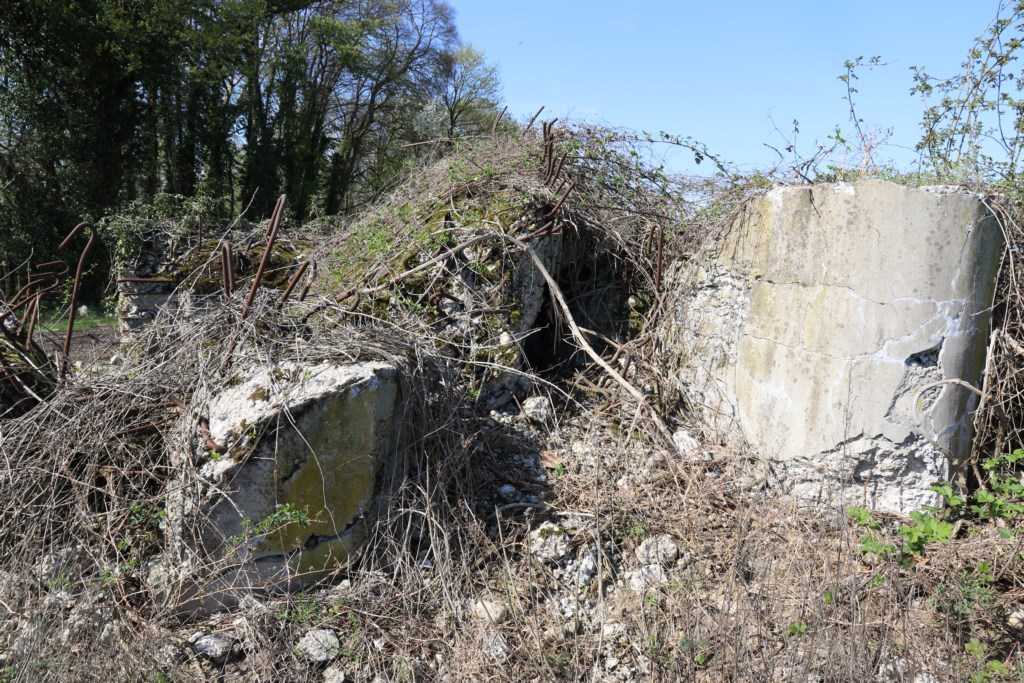 Ligne Maginot - GROSSE SOELGEL - (Blockhaus de type indéterminé) - Les ruines du blockhaus. - Alain Perouffe