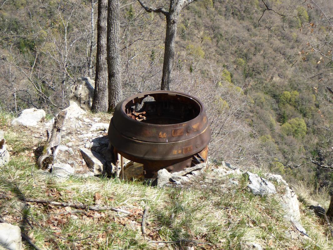 Ligne Maginot - LA MAGLIA - SAINT ANNE 1 (TD N°610) - (Cuve pour arme d'infanterie) -  - ELLENA - CUNY