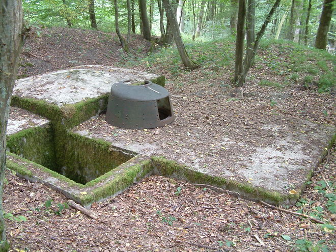 Ligne Maginot - LANGSTWALD 4 (Blockhaus pour arme infanterie) - Photo prise par l'AALMA il y a quelques années - AALMA - www.lignemaginot.com