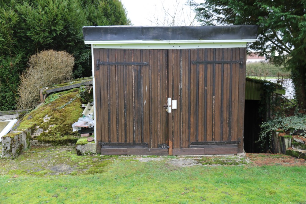 Ligne Maginot - SARRALBE VILLE 8 - (Blockhaus pour arme infanterie) - Blockhaus transformé.
Visite avec le propriétaire - Alain Perouffe