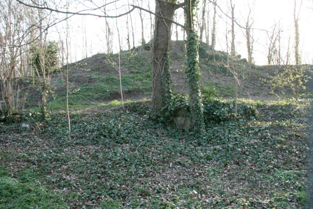 Ligne Maginot - Blockhaus CANAL MARNE AU RHIN 2 - Le blockhaus est remblayé.
État en 2011 - Alain Perouffe