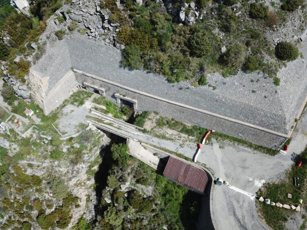 Ligne Maginot - RIMPLAS (RS) - (Ouvrage d'artillerie) - Les entrées - ELLENA - CUNY