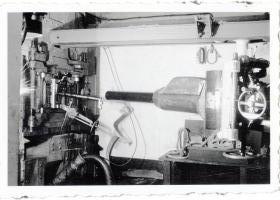 Ligne Maginot - GRAND HOHEKIRKEL - (Ouvrage d'artillerie) - L'entrée des hommes
Noter le support de jumelage de FM 24/29