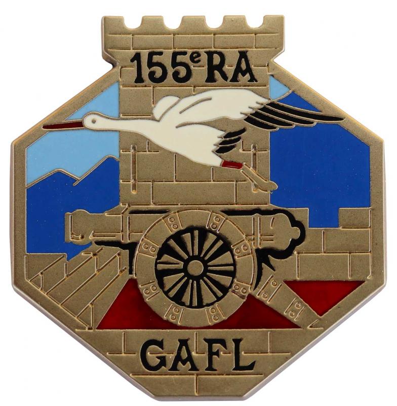 Insigne du 155° RAP - GAFL