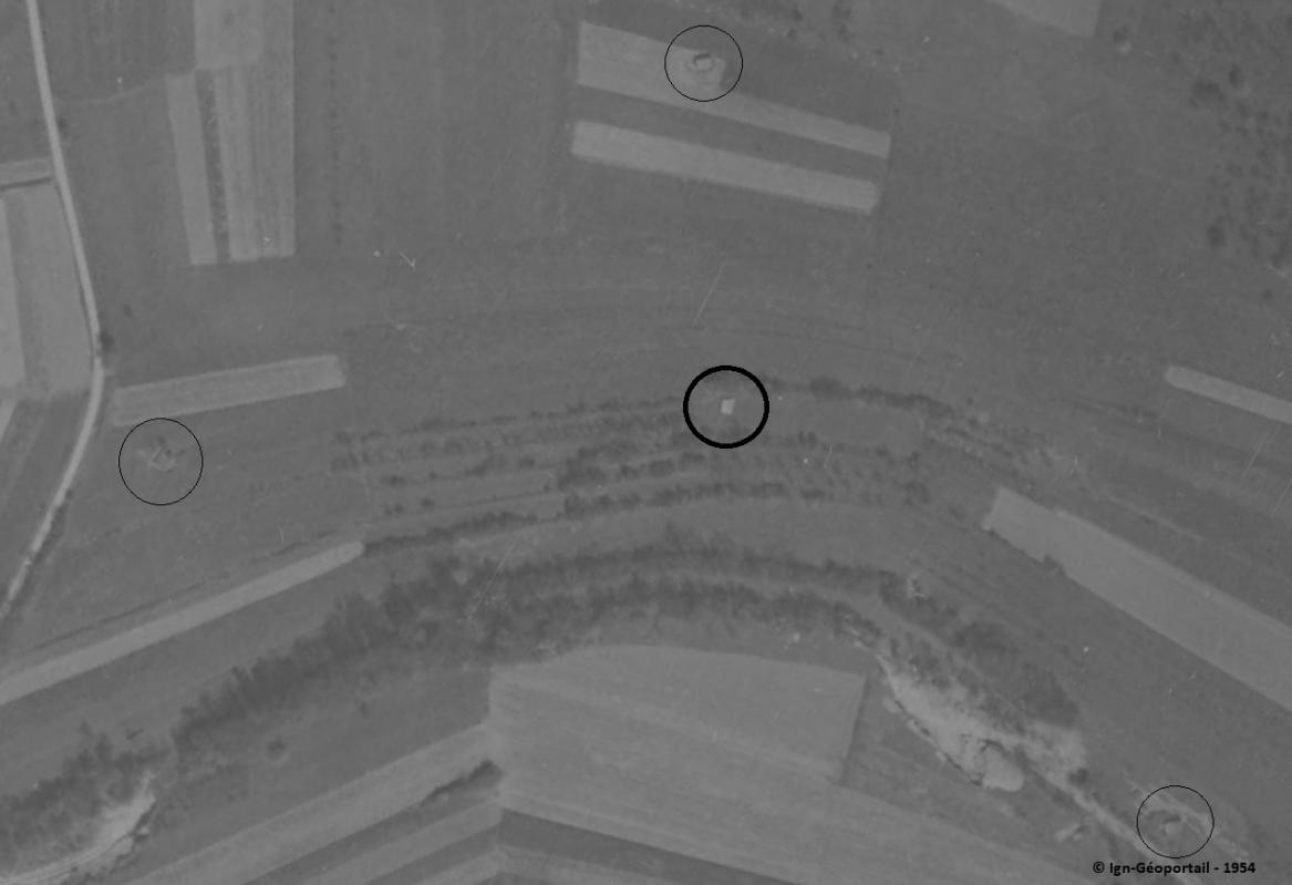 Ligne Maginot - GRAIBFELD  CENTRE - (Blockhaus pour arme infanterie) -  - IGN
