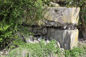 Ligne Maginot - BUTENHEIM SUD - (Blockhaus pour arme infanterie) -  Face Sud
