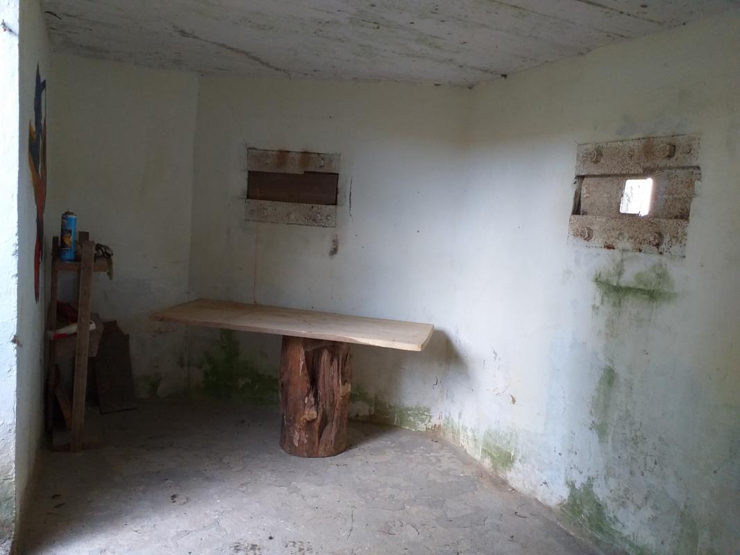 Ligne Maginot - TRIMBACH EST - (Blockhaus pour arme infanterie) - Chambre de tir (créneau gauche et central) - gregfuchs
