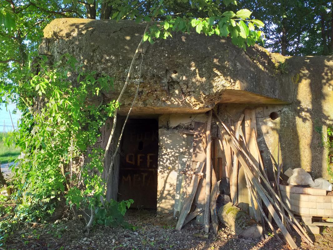 Ligne Maginot - OBERSEEBACH EST - (Blockhaus pour canon) - Entrée homme - gregfuchs