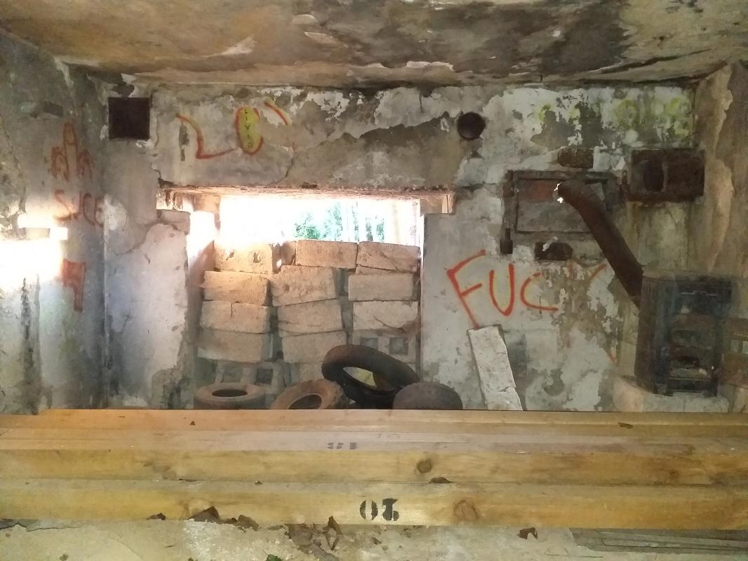 Ligne Maginot - OBERSEEBACH EST - (Blockhaus pour canon) - Entrée canon - gregfuchs