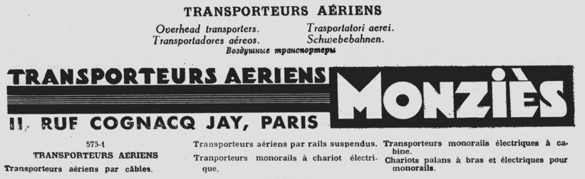 Publicité Monziès