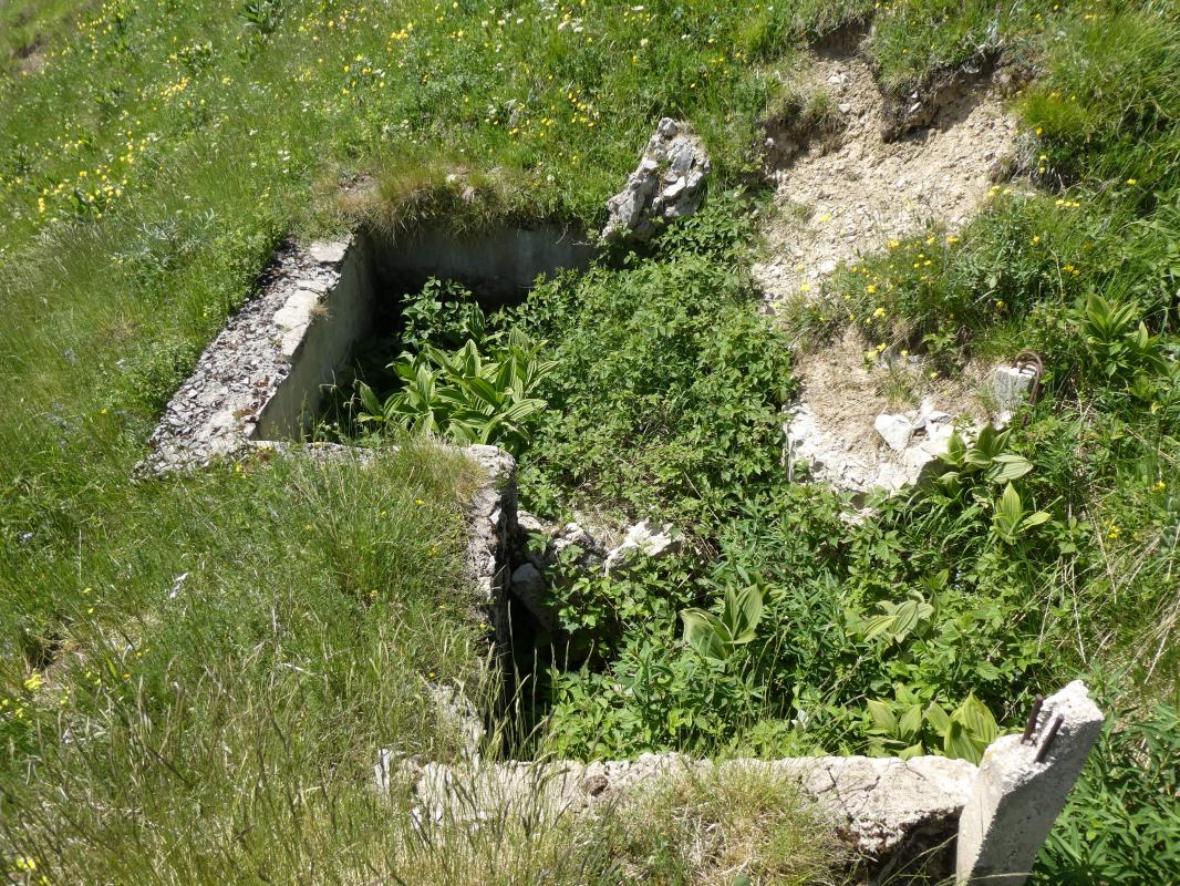Ligne Maginot - COL DE RAUS - C4 - (Cuve pour arme d'infanterie) -  - ELLENA - CUNY
