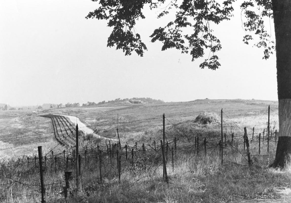 Ligne Maginot - SCHIESSECK - (Ouvrage d'artillerie) - Panorama depuis  le bloc 9, la cloche GFM conjuguée. - Inconnu