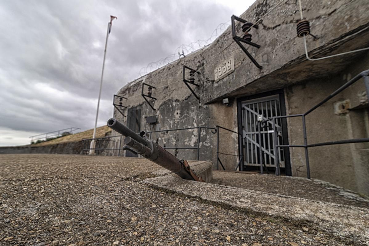 Ligne Maginot - ROHRBACH - FORT CASSO - (Ouvrage d'infanterie) - Bloc 2
Le bloc d'entrée de l'ouvrage...  - Patrimoine en Images