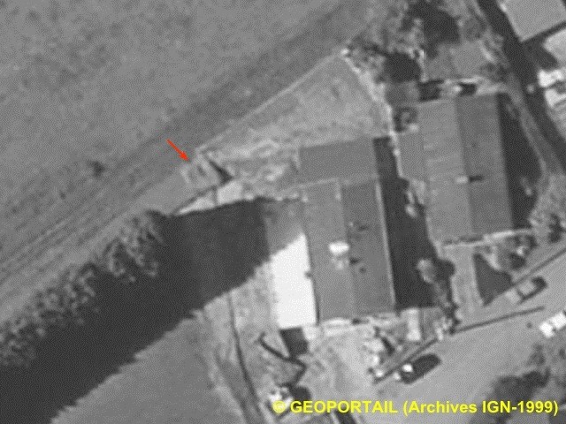 Ligne Maginot - 55A - (Chambre de coupure) -    - GEOPORTAIL - Archives IGN 1999