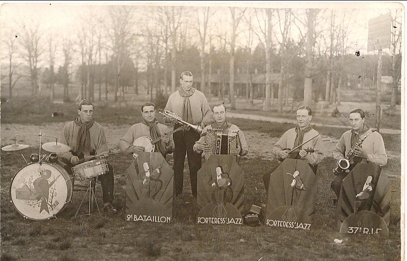 Ligne Maginot - 37° Régiment d'Infanterie de Forteresse - Groupe musical - Fortress'jazz
Orchestre du 2° Bon du 37° RIF