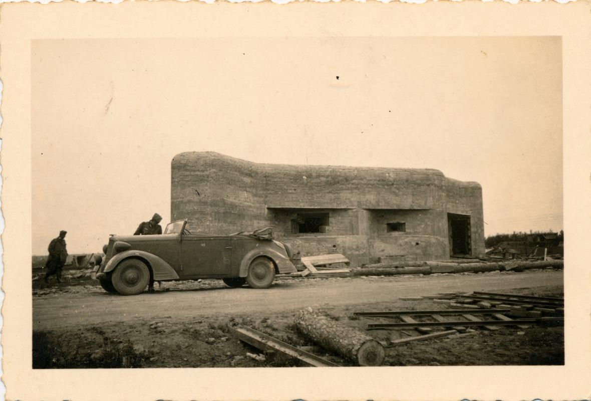 Ligne Maginot - CEZF-217 - BELLE FONTAINE - (Blockhaus lourd type STG / STG-FCR - Simple) - La casemate en 1940 - Inconnu