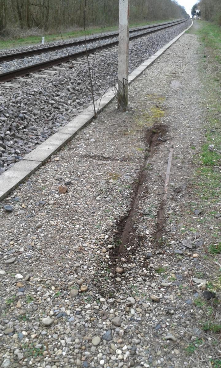 Ligne Maginot - WALBOURG GARE - (Infrastructure ferroviaire) - Vestiges d'un dispositif annexe probablement de signalisation - JAEGER Marc
