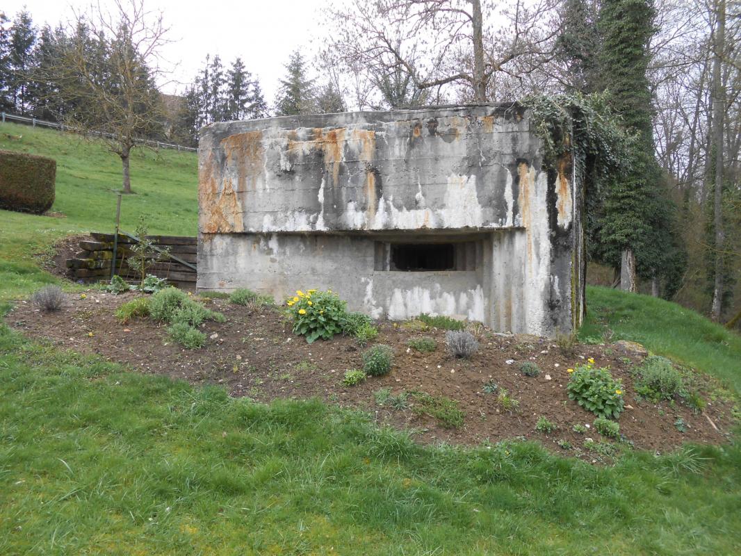 Ligne Maginot - WELSCHMUEHLE 2 - (Blockhaus pour arme infanterie) - Créneau mitrailleuse - Gérard Kuffler