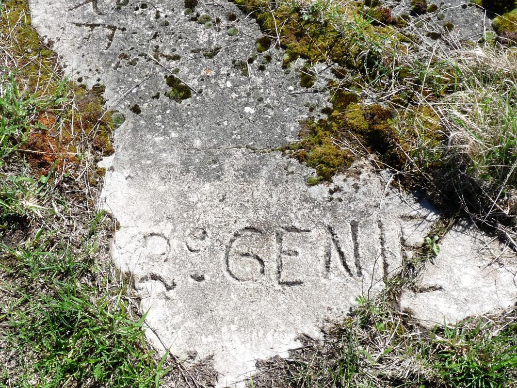 Ligne Maginot - EINSELING - A36 - (Ouvrage d'infanterie) - Inscription 2°Génie  - sylvie laure lambert