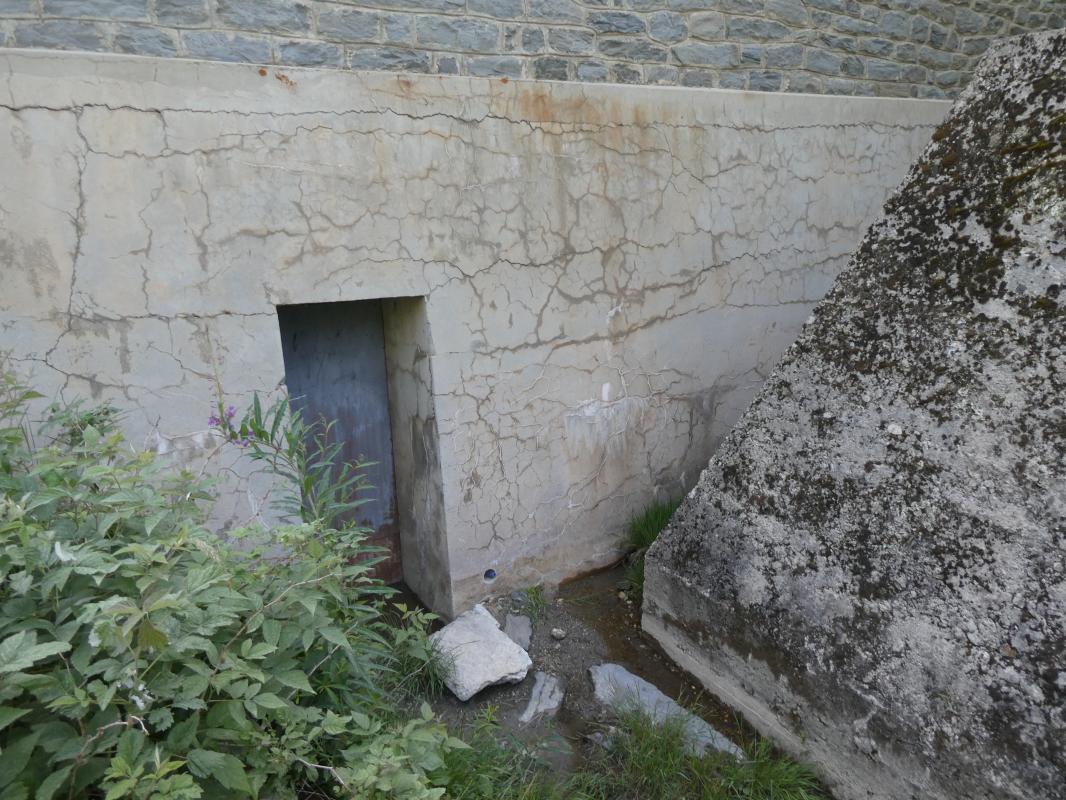Ligne Maginot - PONT-NUAZ (STATION BASSE) - (Téléphérique ( Recette)) - Accès au soubassement - ELLENA - CUNY