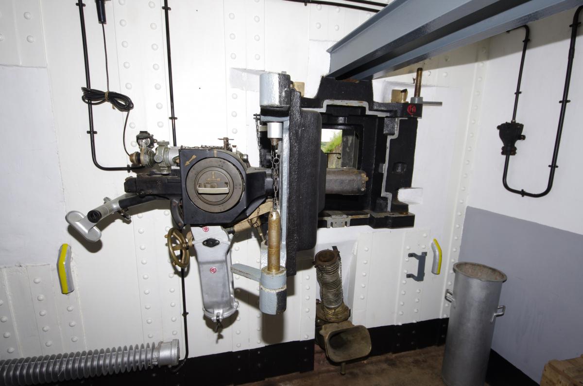 Ligne Maginot - ROHRBACH - FORT CASSO - (Ouvrage d'infanterie) - Bloc 1
Chambre de tir - AURET Vincent