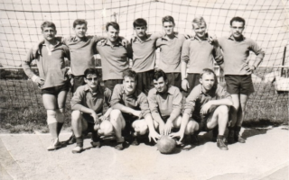 Ligne Maginot - LUDELANGE - (Camp de sureté) - Le personnel du CM62  
L'équipe de football