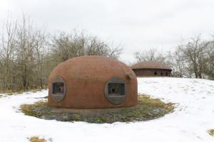 Ligne Maginot - WELSCHHOF - (Ouvrage d'infanterie) - Bloc 2
la cloche et la tourelle