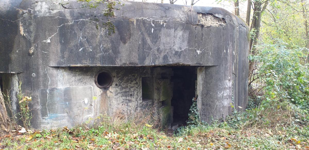 Ligne Maginot - 3 - UNTERJAEGERHOF - ROUTE DU WALDHOF - (Casemate d'infanterie - Simple) - Entrée - Les Gardiens du Rhin