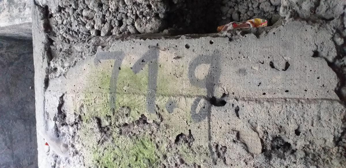Ligne Maginot - 3 - UNTERJAEGERHOF - ROUTE DU WALDHOF - (Casemate d'infanterie - Simple) - Marquage 71g dans l'entrée (numérotation allemande) - Les Gardiens du Rhin