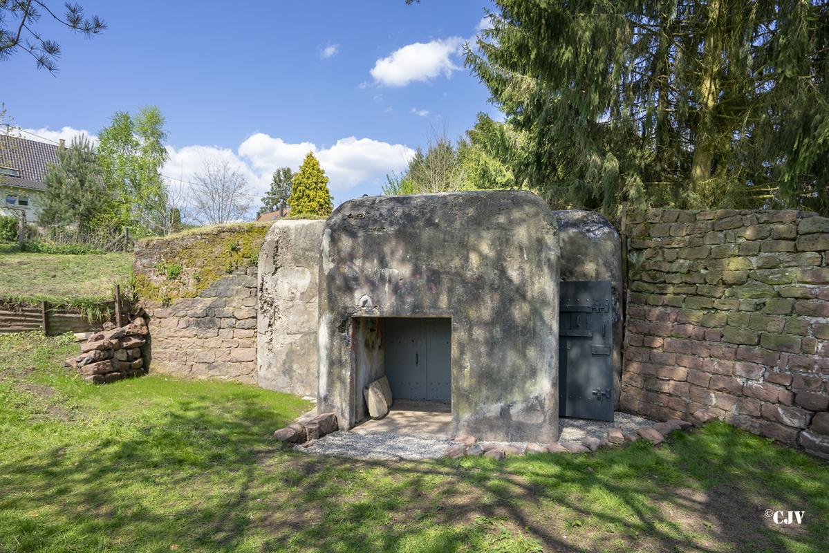 Ligne Maginot - 25 DE NEUNHOFFEN - (Blockhaus pour canon) -   - Lia VERMEULEN