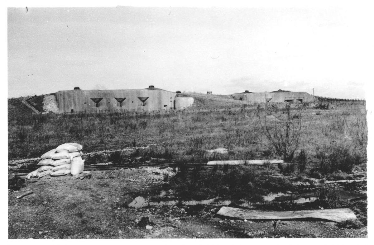 Ligne Maginot - SIMSERHOF - (Ouvrage d'artillerie) - Les blocs 6 et 4 - Inconnu