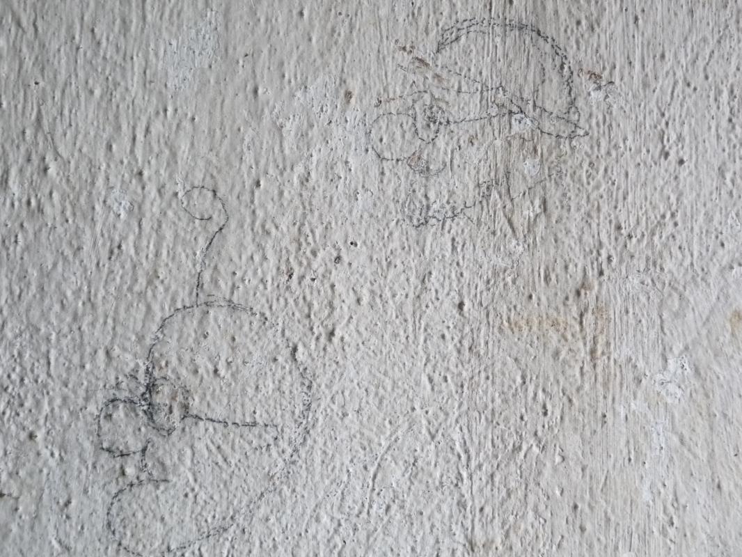 Ligne Maginot - BARRUNGSHOFF - BORNUNGSHOFF - X11 - (Abri) - Graffiti d’époque... - sylvie laure lambert