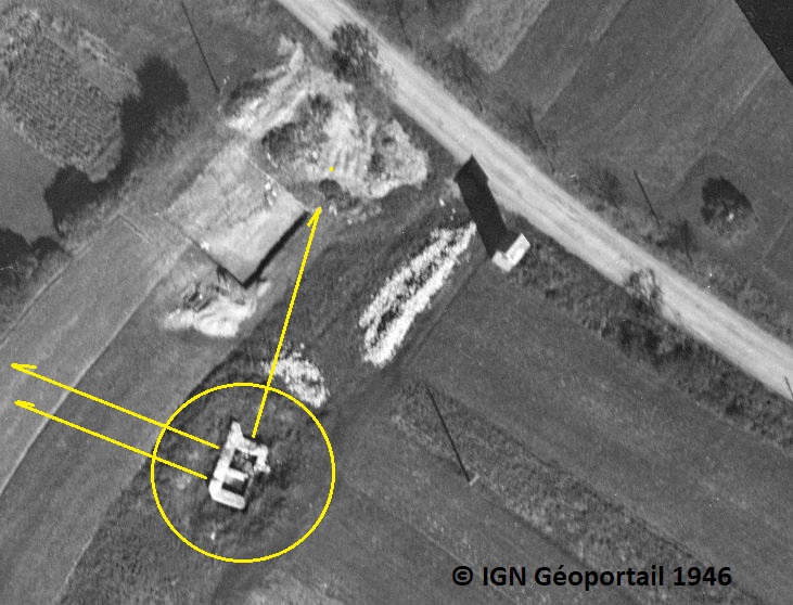 Ligne Maginot - BETTVILLER 5 - (Blockhaus pour arme infanterie) -  - IGN