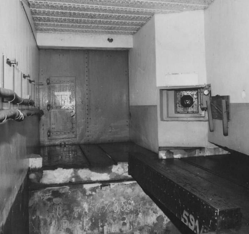 Ligne Maginot - SIMSERHOF - (Ouvrage d'artillerie) - L'entrée munitions dans les années 50-60 - Inconnu