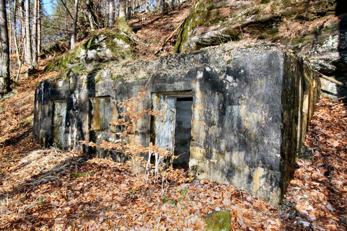 Ligne Maginot - PHILIPPSBOURG (154°RIF - 1/168°RAP) - (PC de Sous-Secteur) - Abri bétonné                - Antoine SCHOEN