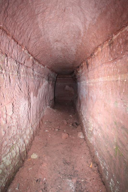 Ligne Maginot - PHILIPPSBOURG (154°RIF - 1/168°RAP) - (PC de Sous-Secteur) - Accès à la galerie de sureté                              - Antoine SCHOEN