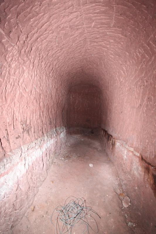 Ligne Maginot - PHILIPPSBOURG (154°RIF - 1/168°RAP) - (PC de Sous-Secteur) - Amorce de la galerie de sureté inachevée                                         - Antoine SCHOEN
