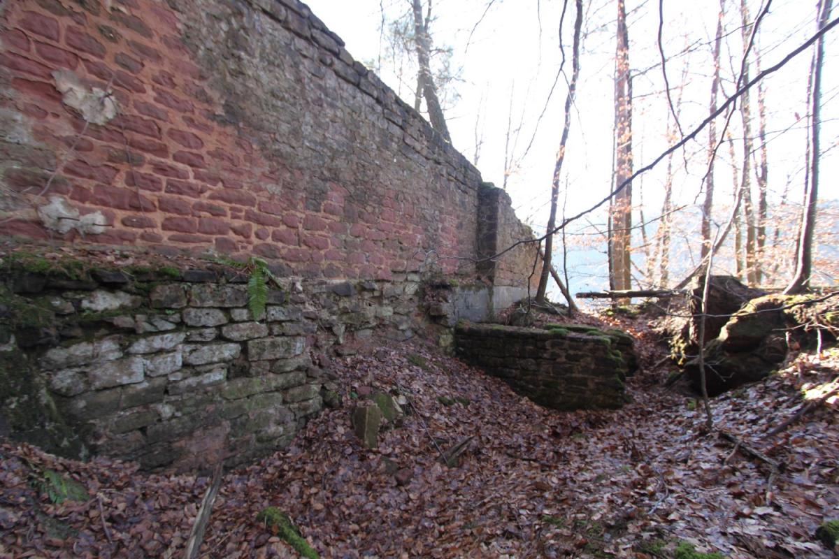 Ligne Maginot - PHILIPPSBOURG (154°RIF - 1/168°RAP) - (PC de Sous-Secteur) - Façade ouest du PC                                       - Antoine SCHOEN