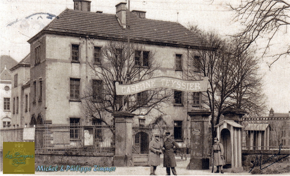 Ligne Maginot - CASERNE TEYSSIER - 37°RIF - (Camp de sureté) -  - Inconnu